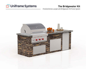Outdoor Kitchen Frame Kit - The Bridgewater